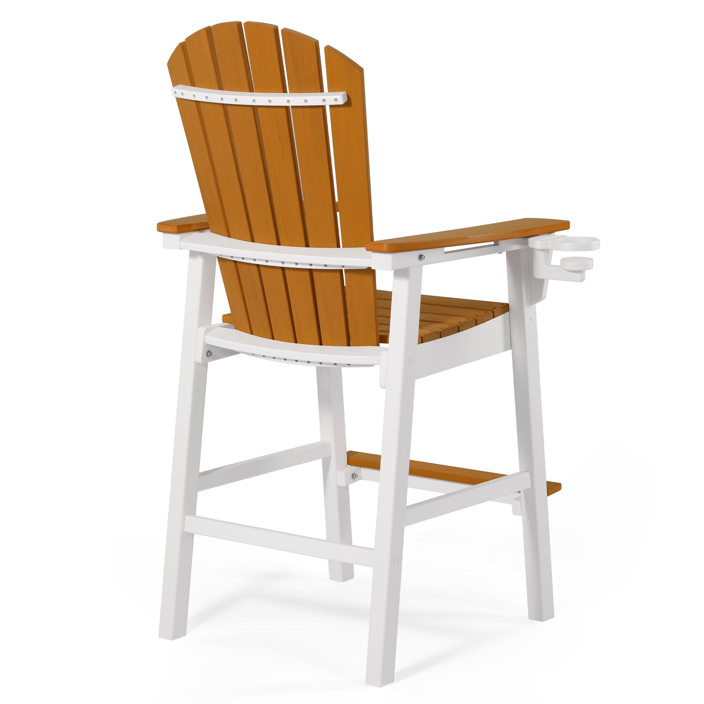 Heritage Ridge Adirondack Bar Chair With Cup Holder