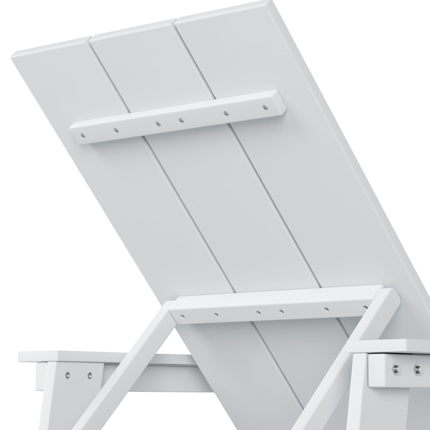 Malibu Modern All-Weather Outdoor Reclining Sun Lounger With Arm Rests & Wheels