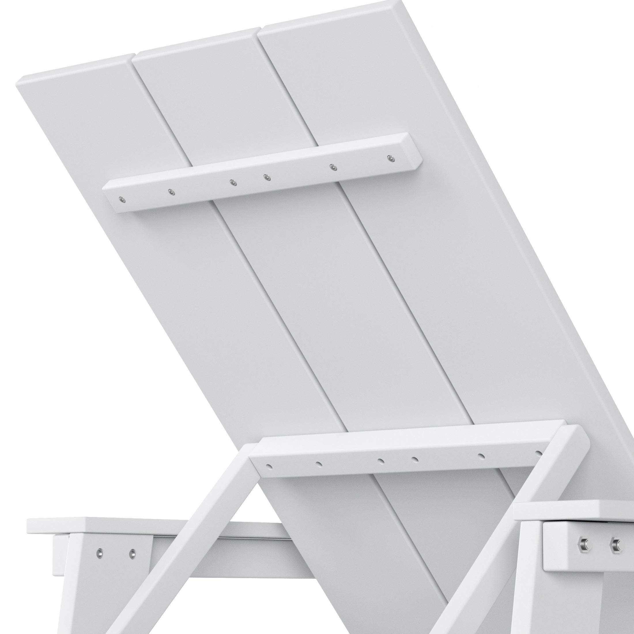 Malibu Modern All-Weather Outdoor Reclining Sun Lounger With Arm Rests & Wheels