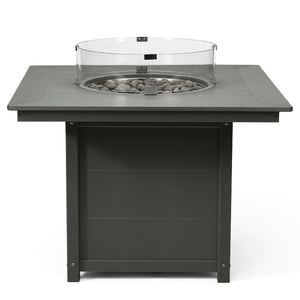 Sedona Square 42" Dining Fire Pit Table