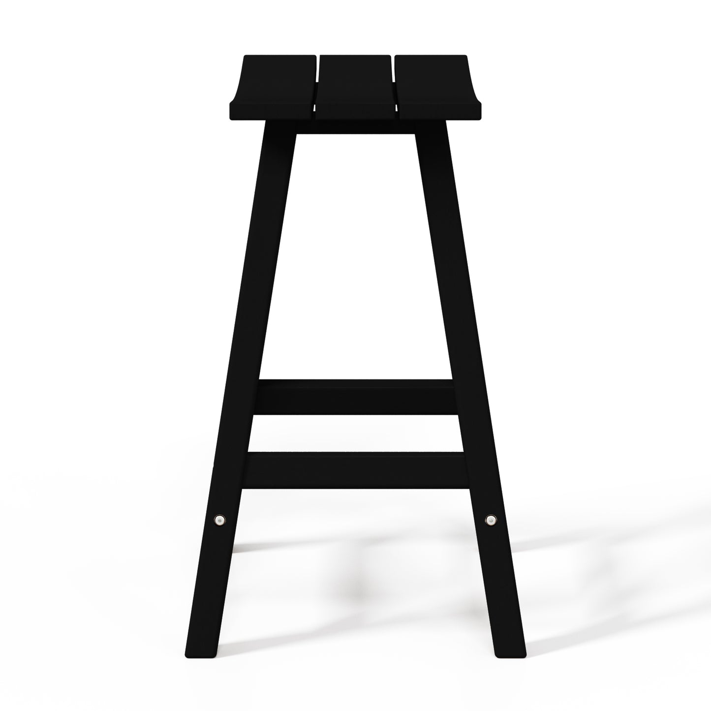 Stockholm All-Weather Outdoor Saddle Counter Stool (24" Height)