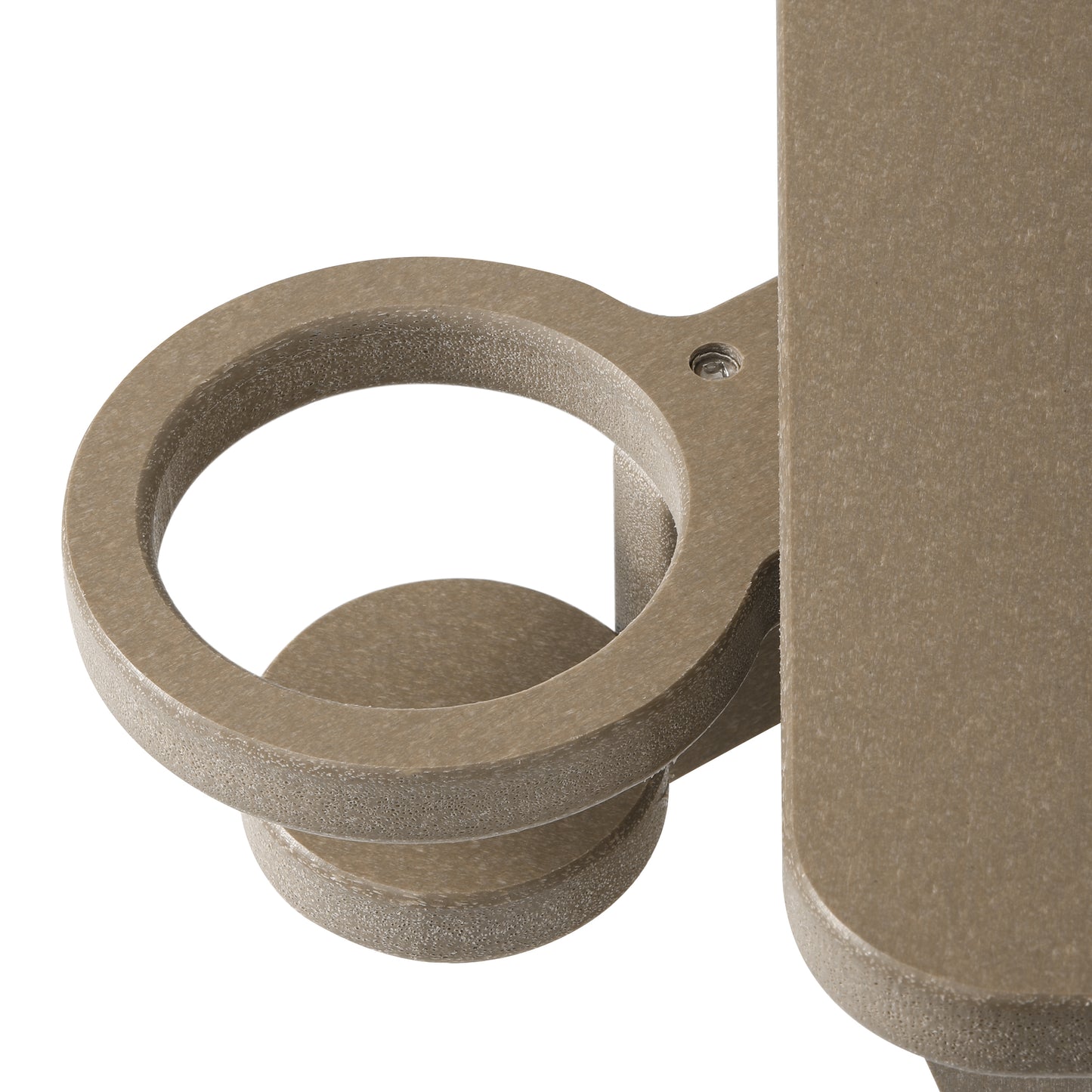 Tahoe All-Weather Outdoor Poly Adirondack Chair with Retractable Cup Holder