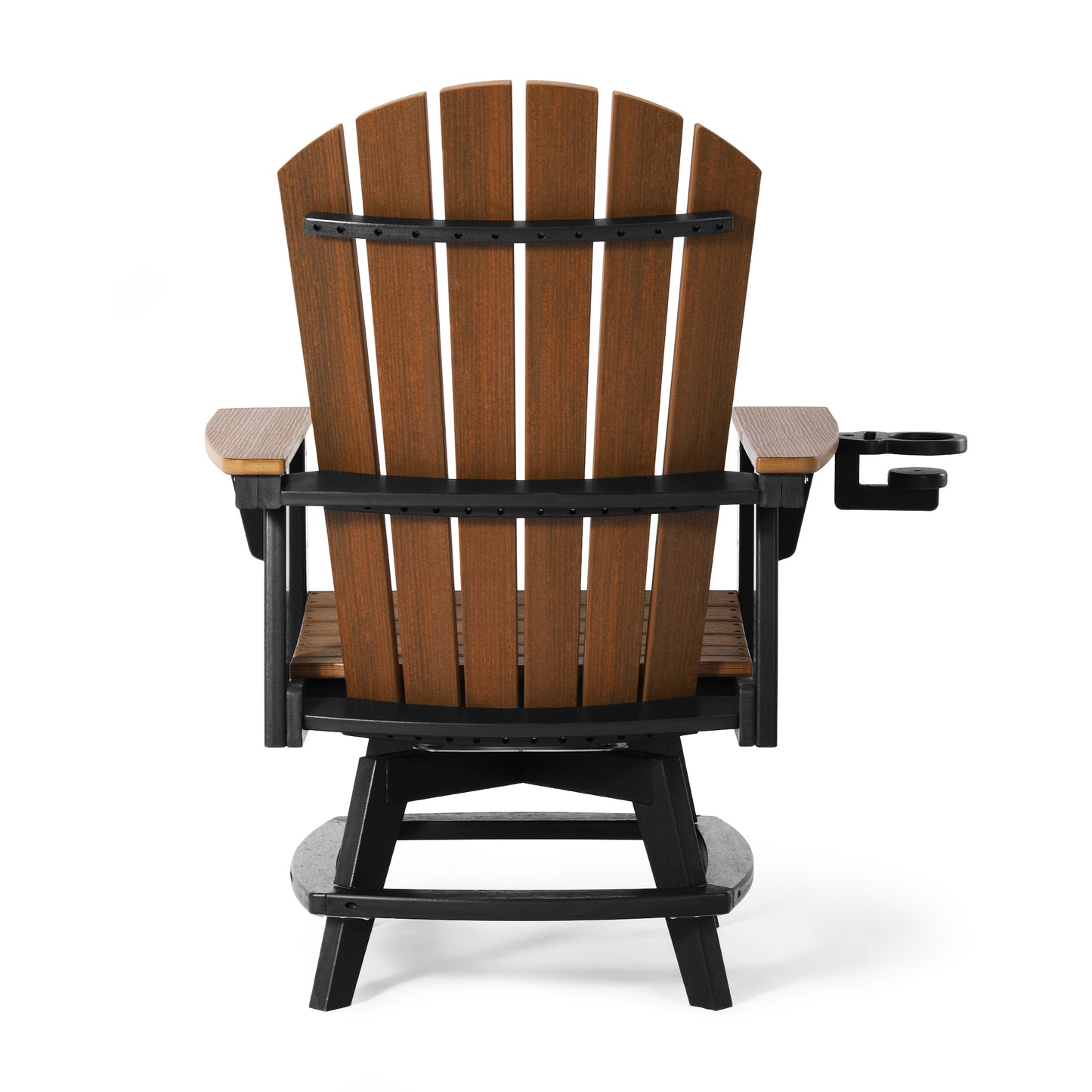 Heritage Ridge Adirondack Swivel Dining Chair With Cup Holder