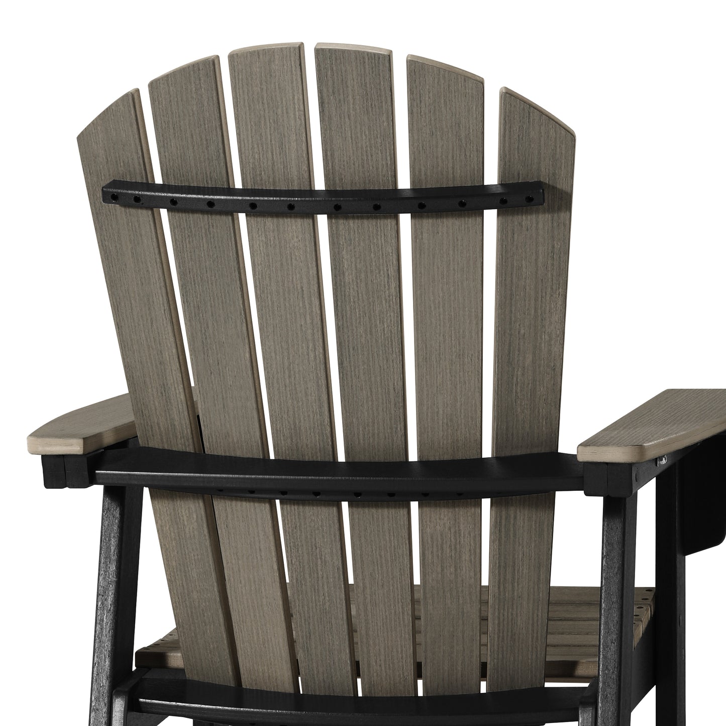 Heritage Ridge Adirondack Swivel Counter Chair With Cup Holder