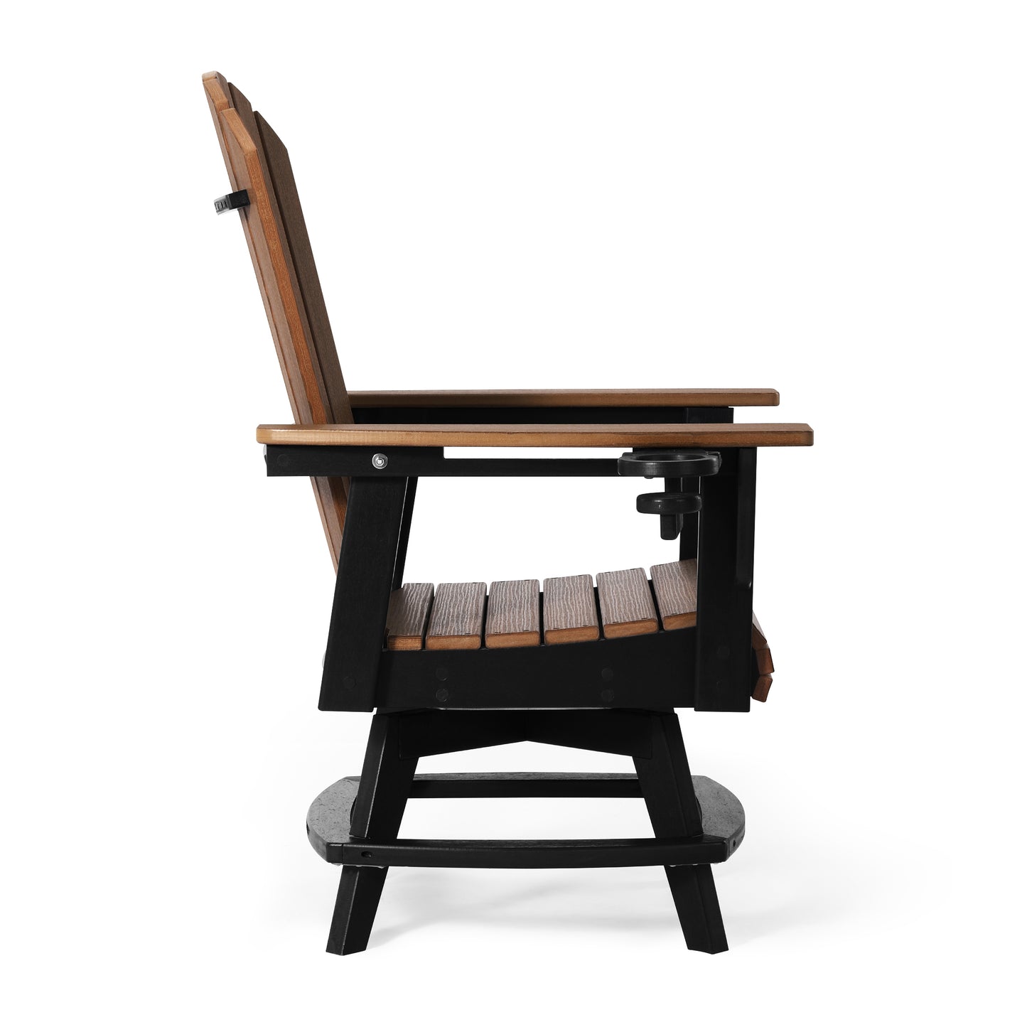 Heritage Ridge Adirondack Swivel Dining Chair With Cup Holder