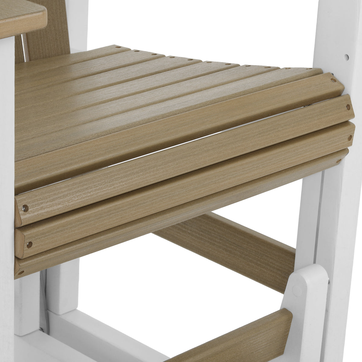 Adirondack Counter Glider With Cup Holder