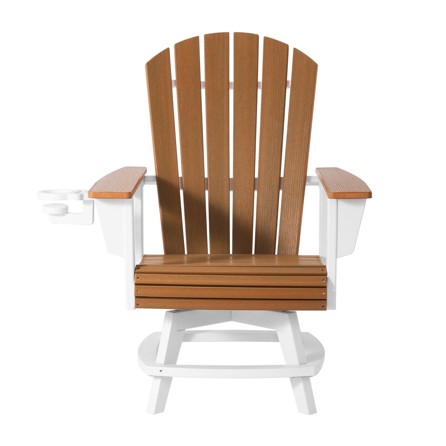 Heritage Ridge Adirondack Swivel Dining Chair With Cup Holder