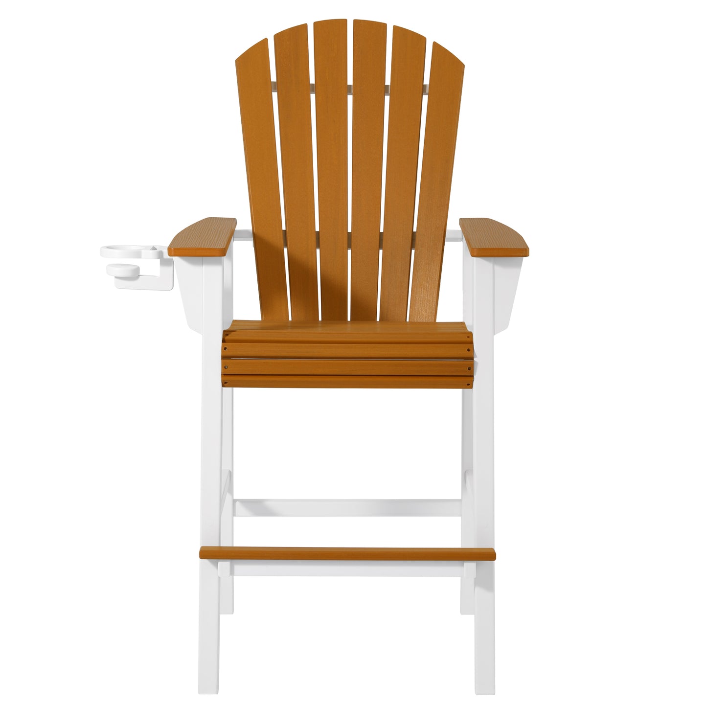 Heritage Ridge Adirondack Bar Chair With Cup Holder