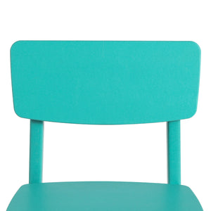 Tiny Terraces Essentials Kids' All-Weather Outdoor Dining Chair (Set of 2)