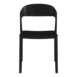 Patio Stacking Dining Side Chair (Set of 2)