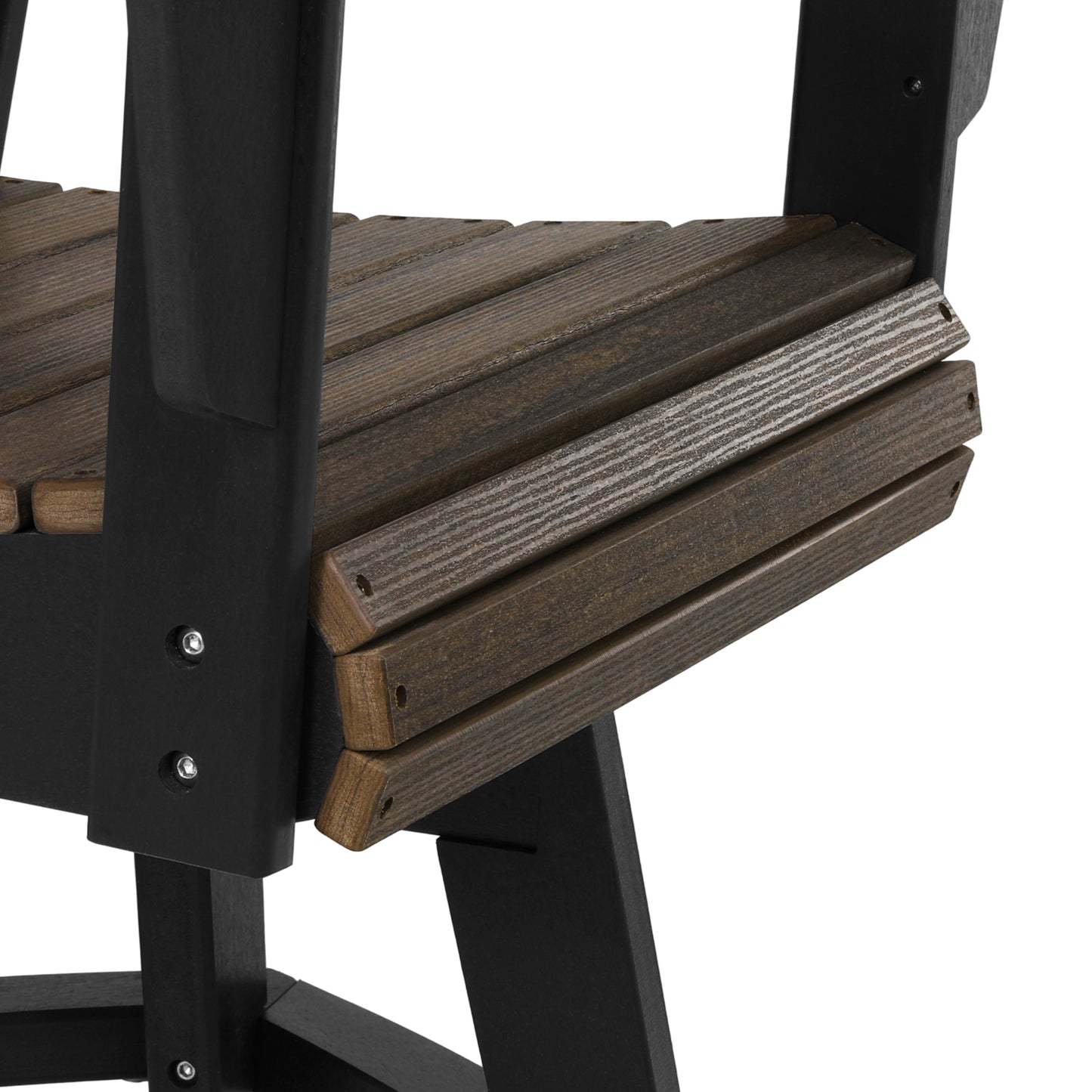 Heritage Ridge Adirondack Swivel Counter Chair With Cup Holder