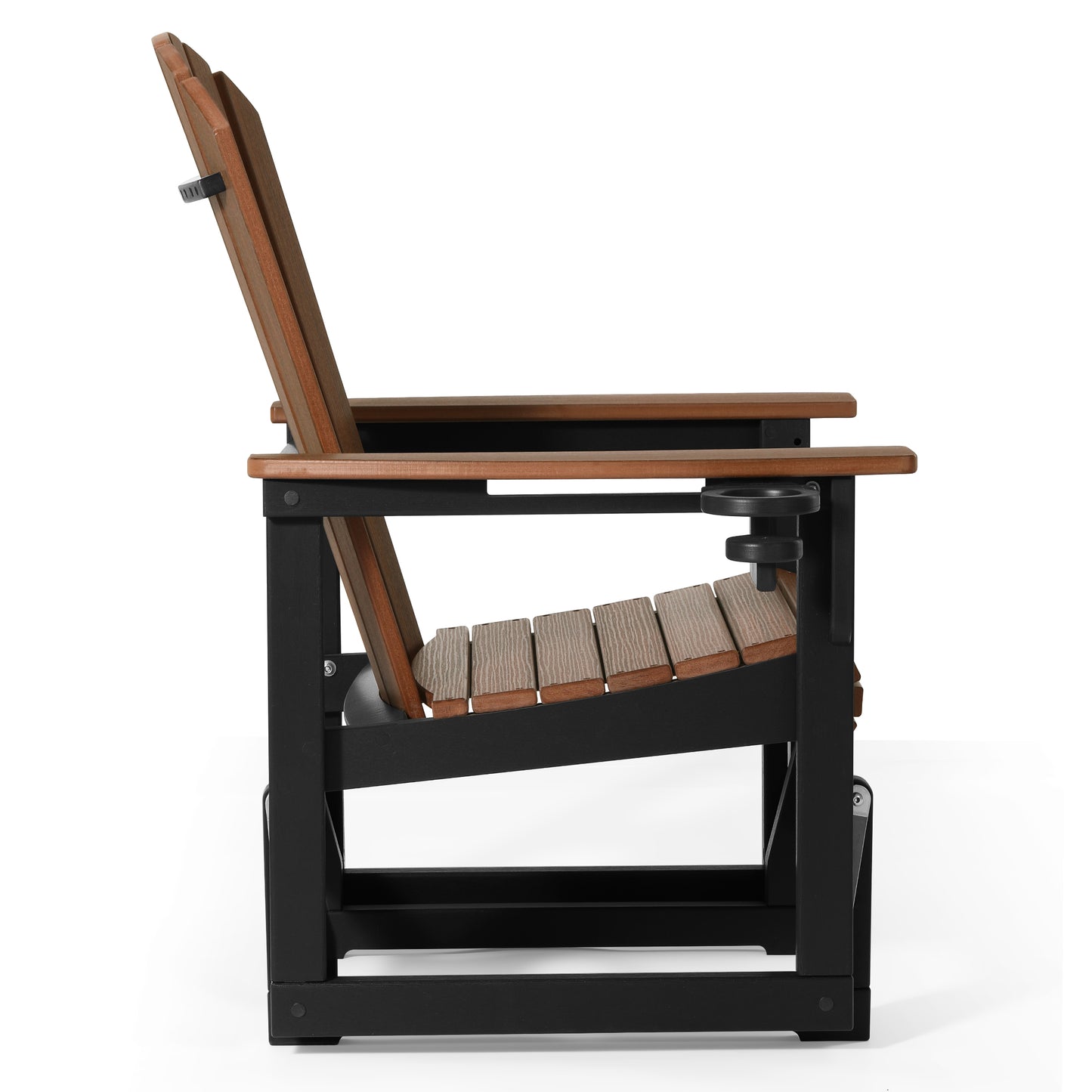 Heritage Ridge Adirondack Glider With Cup Holder