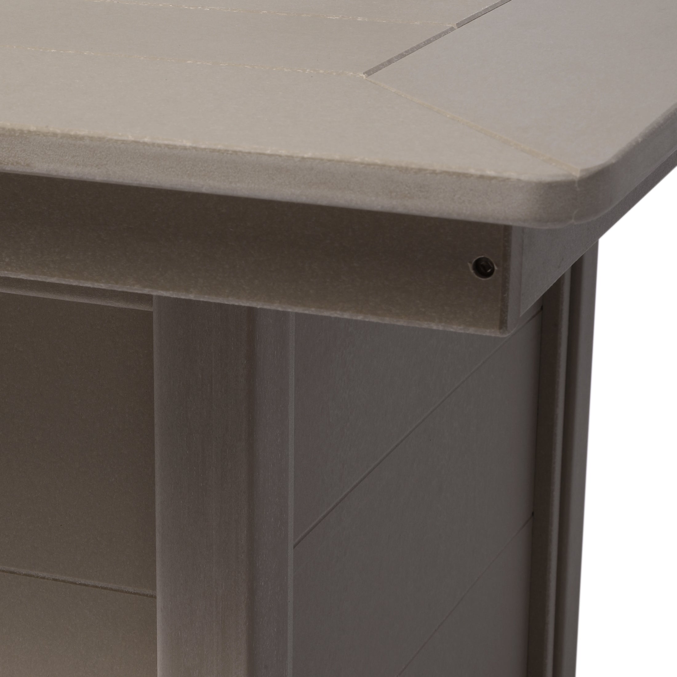 Sedona Rectangular 34" X 46" Counter Fire Pit Table