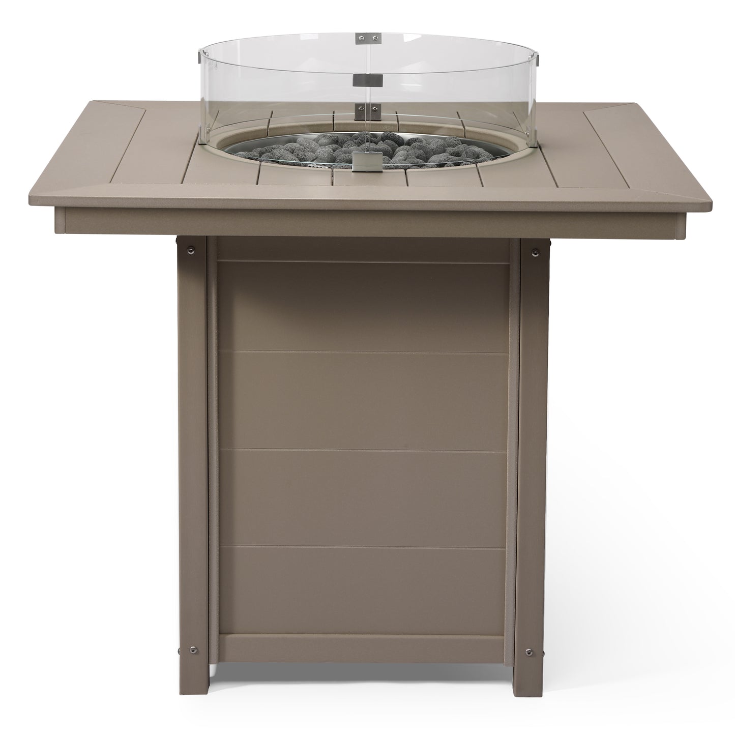 Sedona Square 42" Counter Fire Pit Table