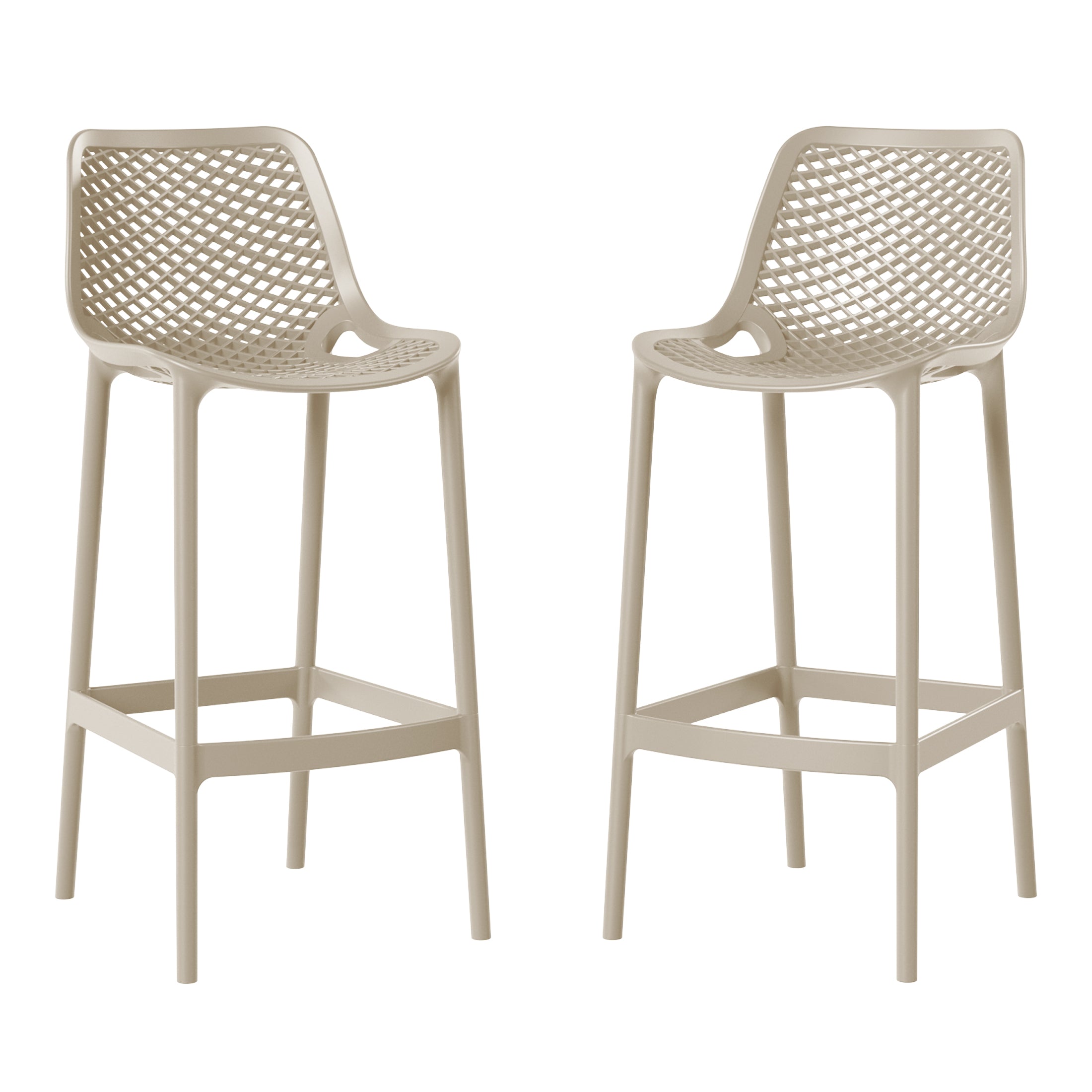 29.5" Outdoor Bar Stool (Set of 2)