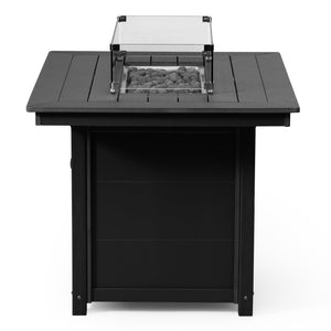Sedona Rectangular 34" X 46" Dining Fire Pit Table