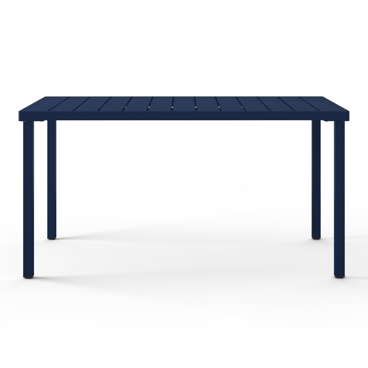 Polyform 59" x 35.4" Steel Rectangular Dining Table