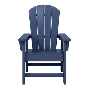 Tiny Terraces Kids' All-Weather Outdoor Poly Adirondack Chair