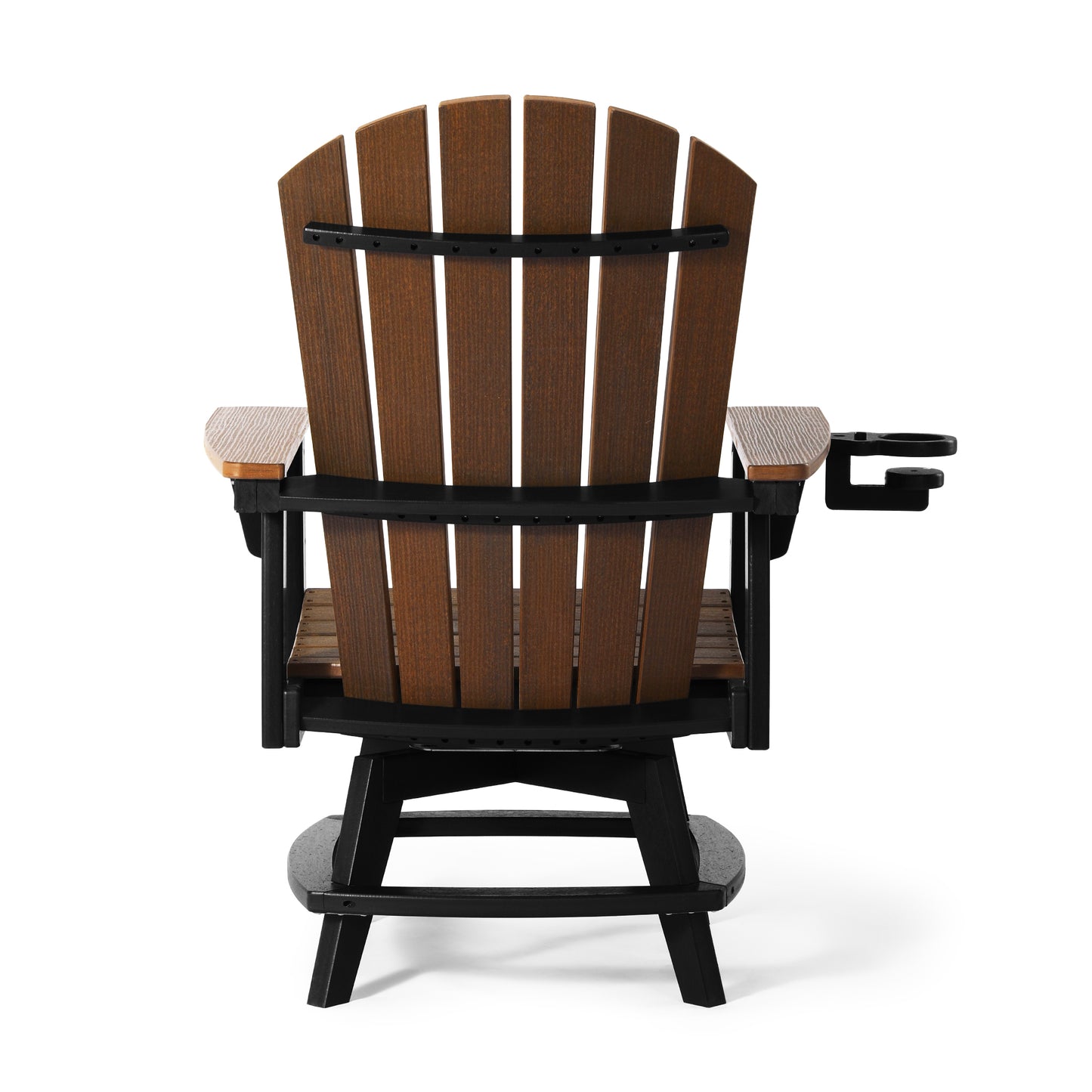 Heritage Ridge Adirondack Swivel Dining Chair With Cup Holder
