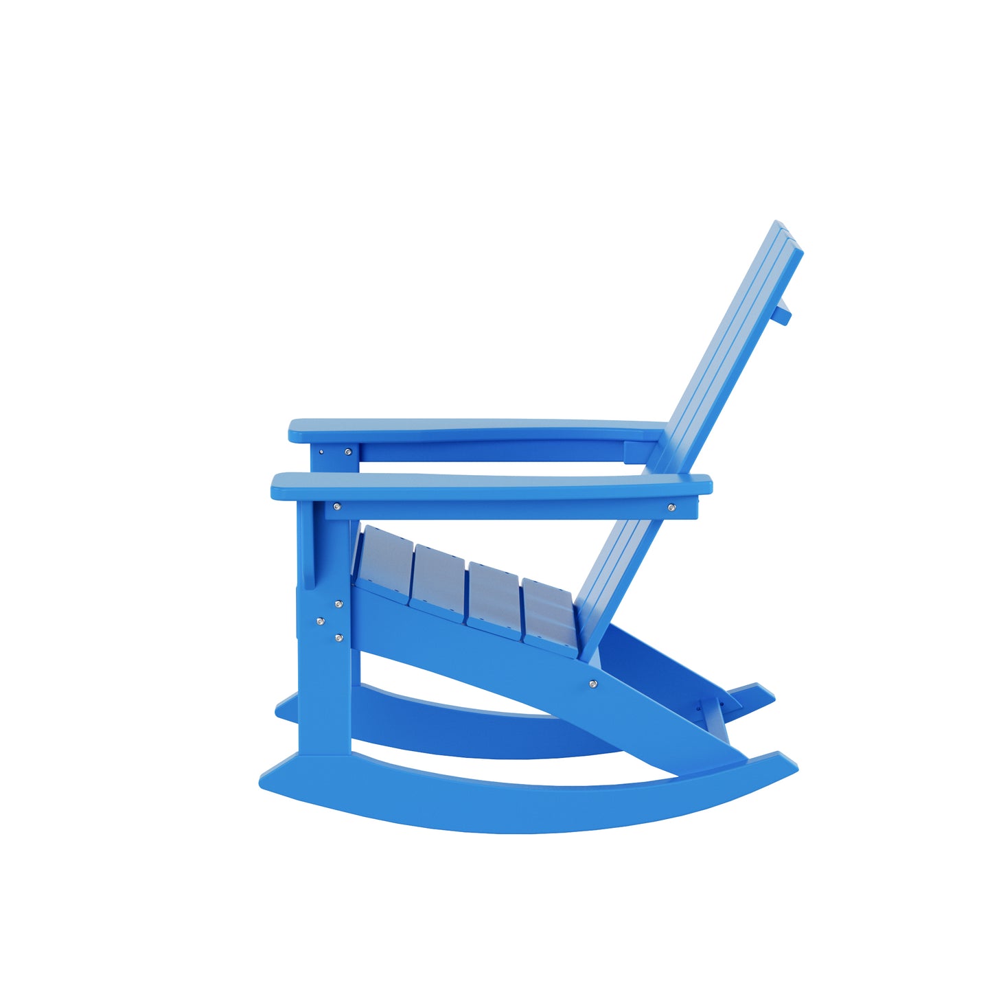 Malibu Modern All-Weather Outdoor Rocking Adirondack Chair