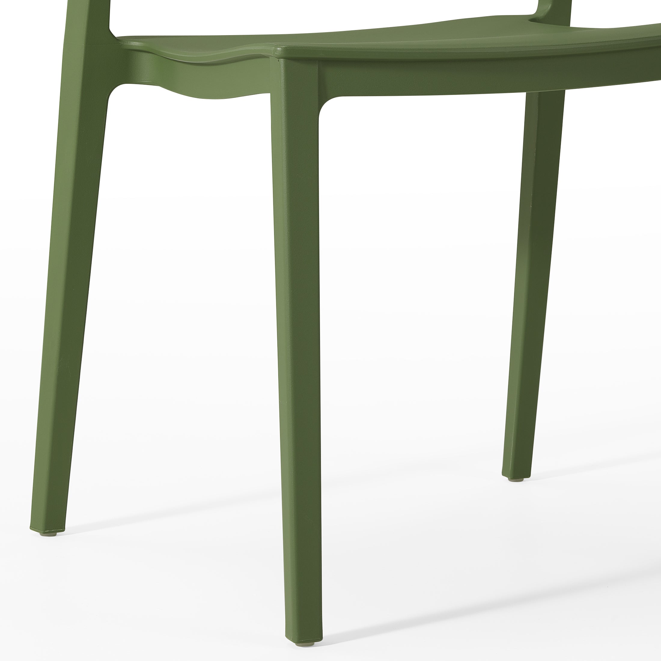 Patio Stacking Dining Side Chair (Set of 2)