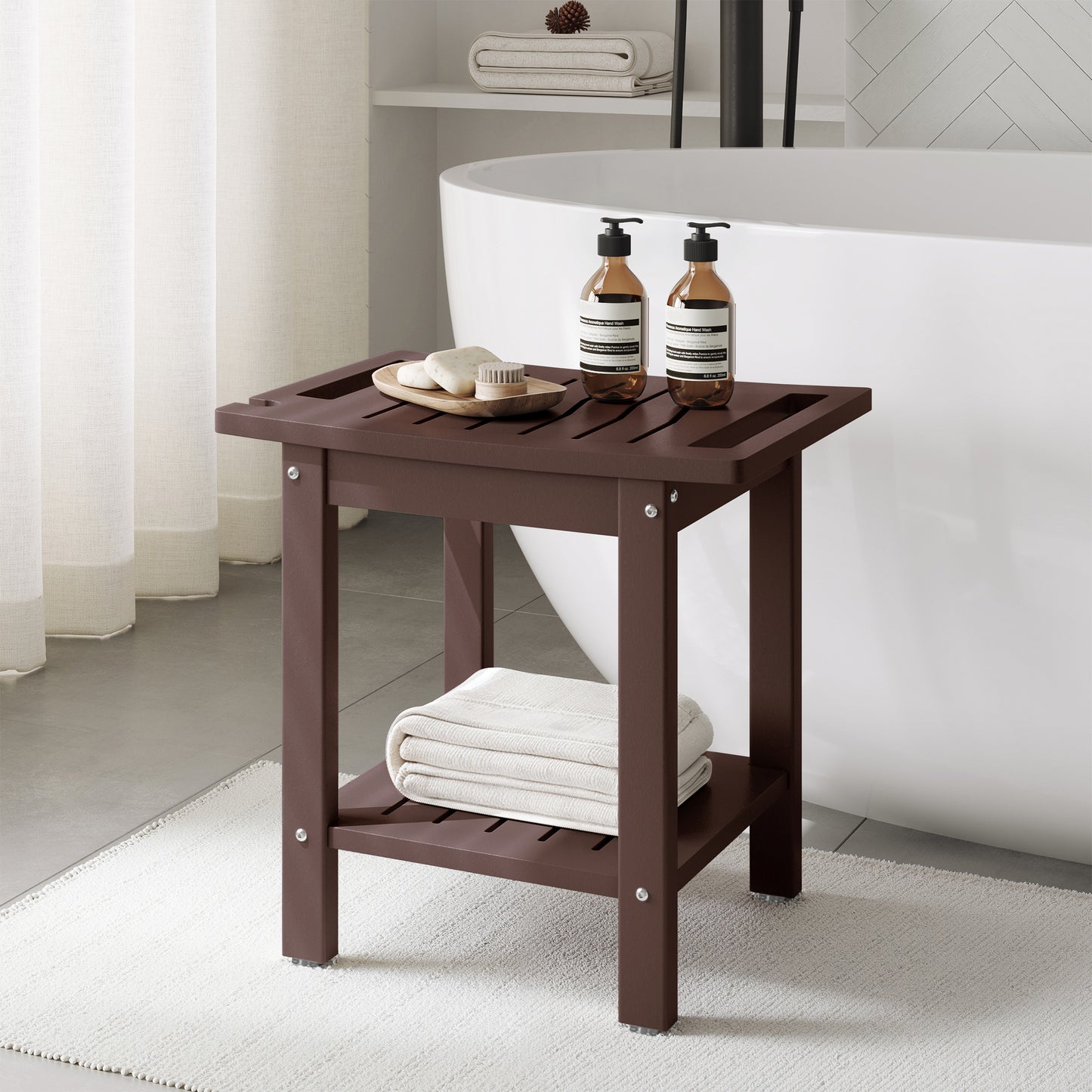 Cascade Bathroom Bench/Table