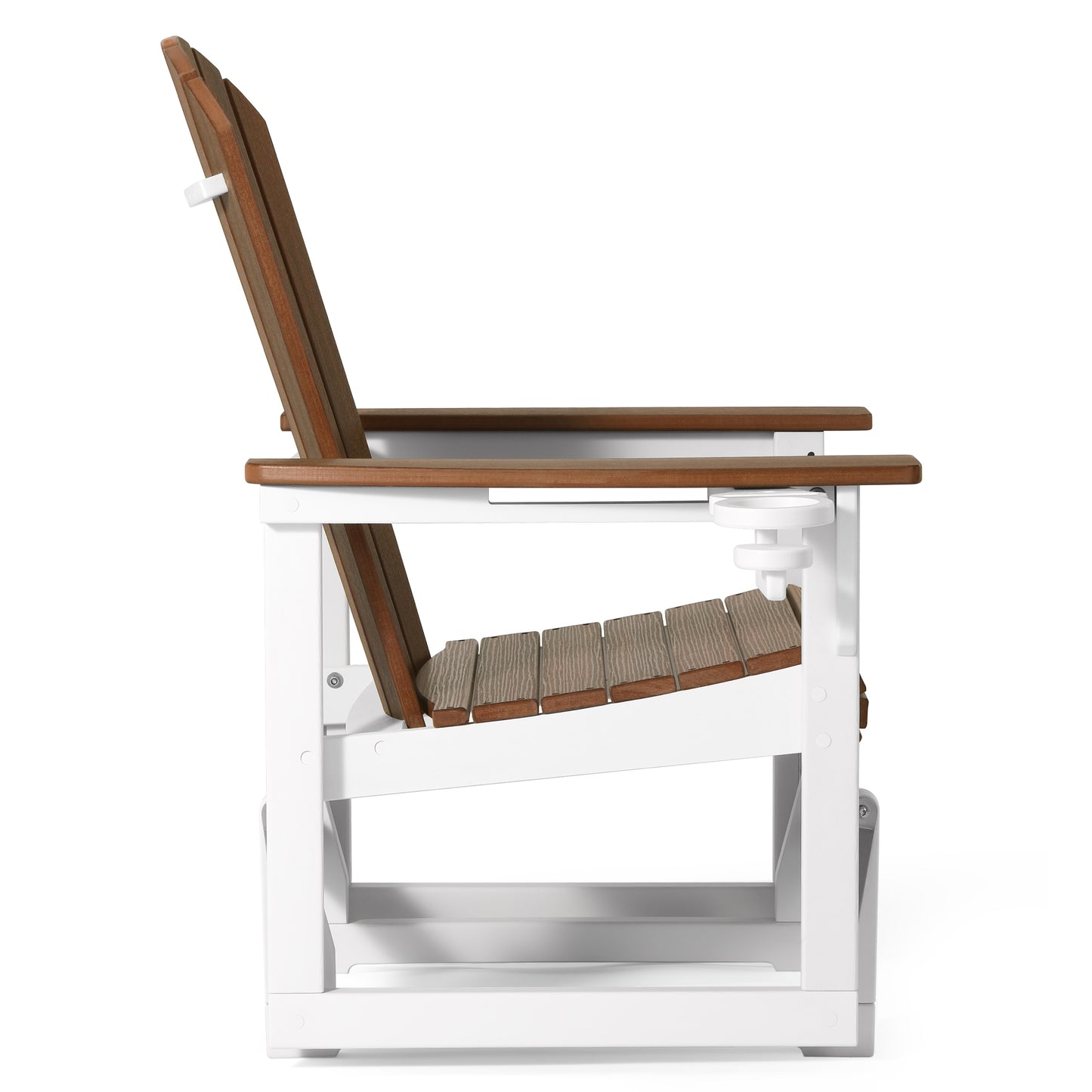 Heritage Ridge Adirondack Glider With Cup Holder