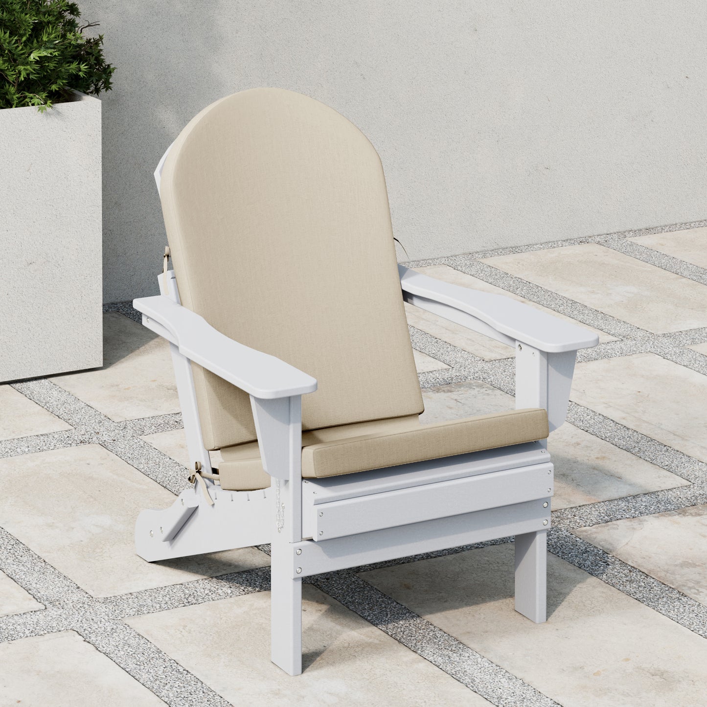 Outdoor Patio Adirondack Chair Cushion