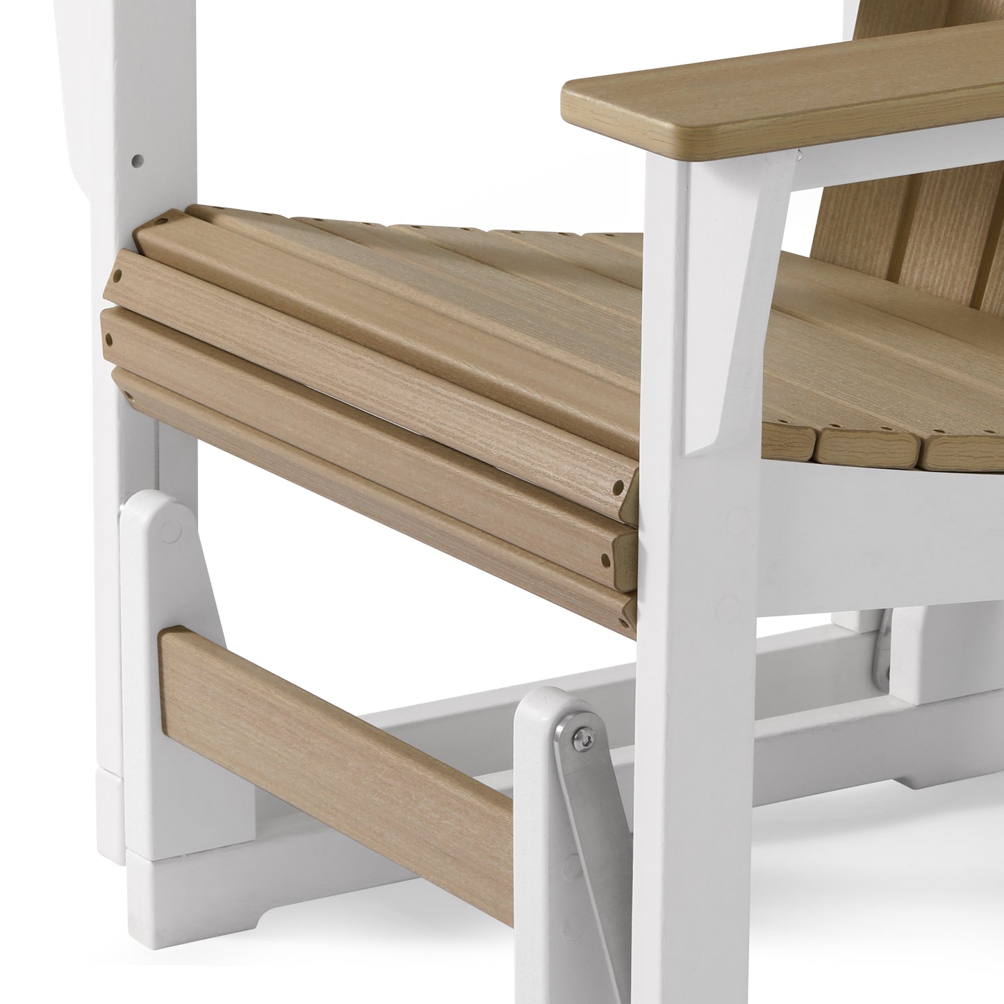 Heritage Ridge Adirondack Glider With Cup Holder