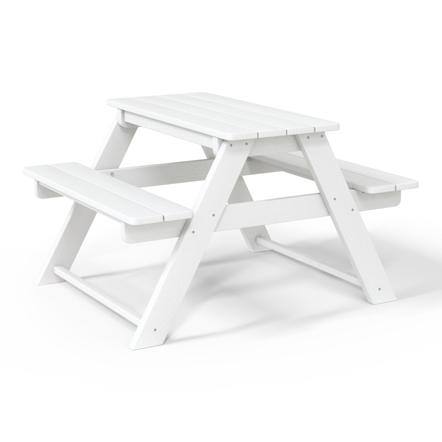 Tiny Terraces Kids' All-Weather Outdoor Picnic Table