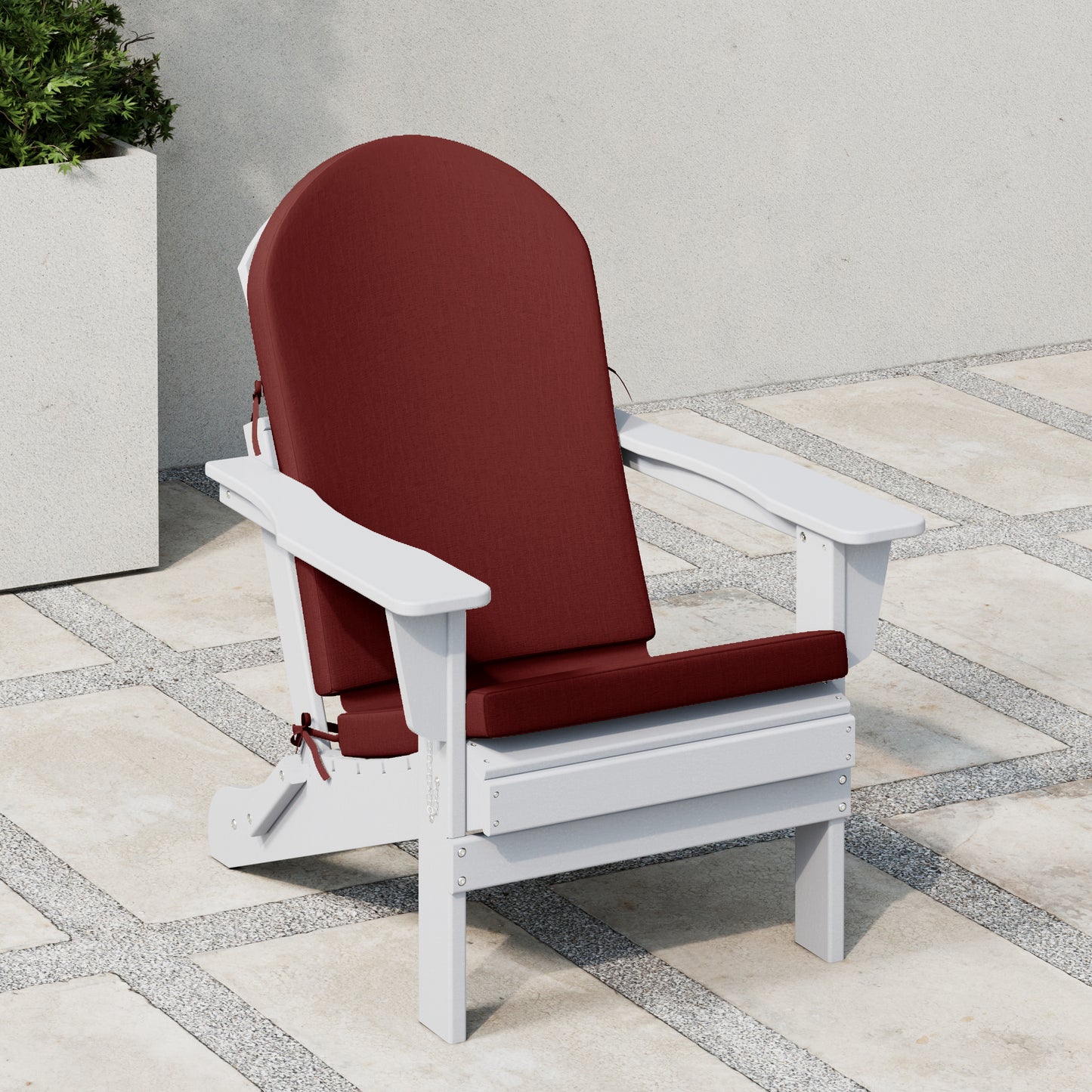 Outdoor Patio Adirondack Chair Cushion