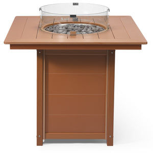 Sedona Square 42" Counter Fire Pit Table