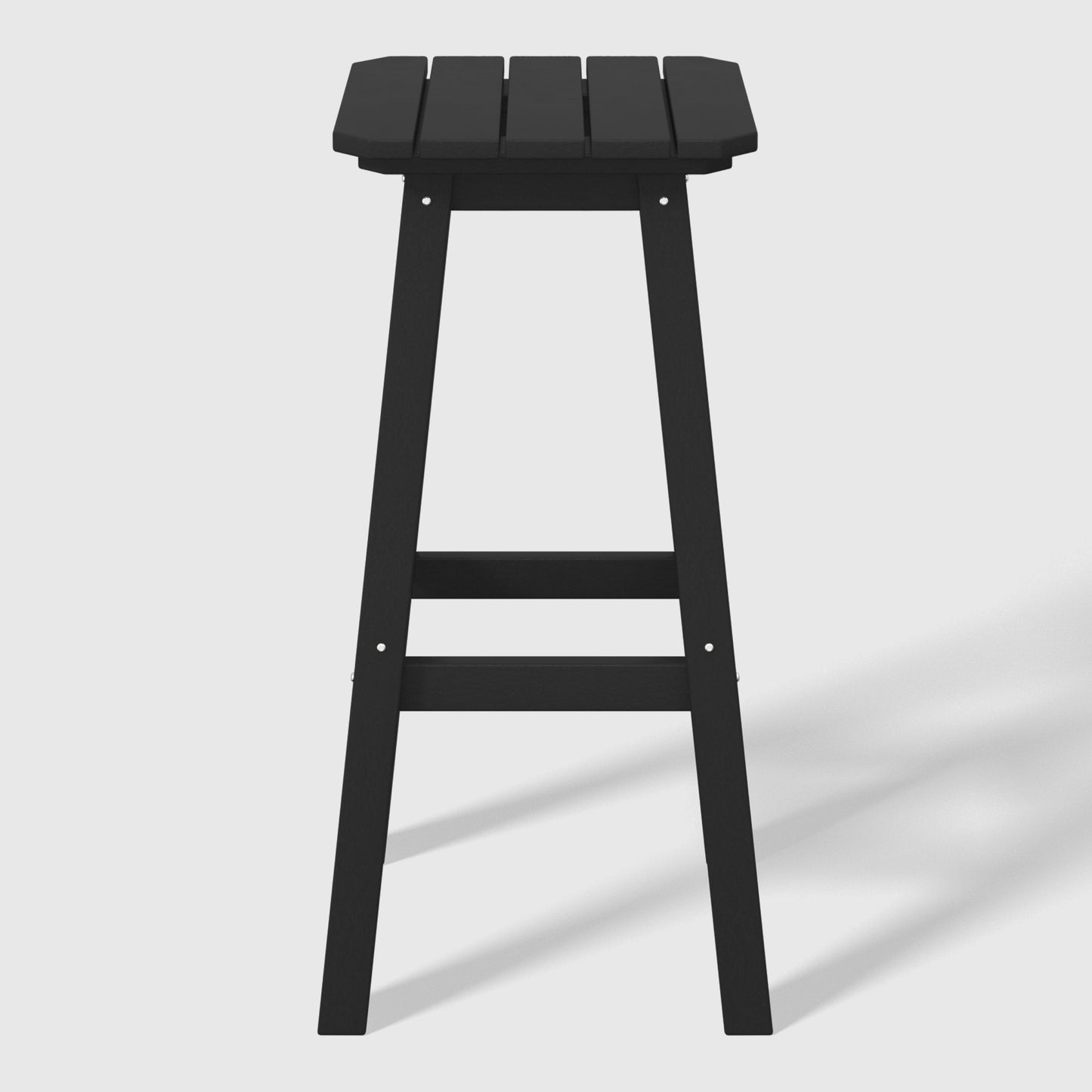 Stockholm All-Weather Outdoor Square Bar Stool (29" Height)
