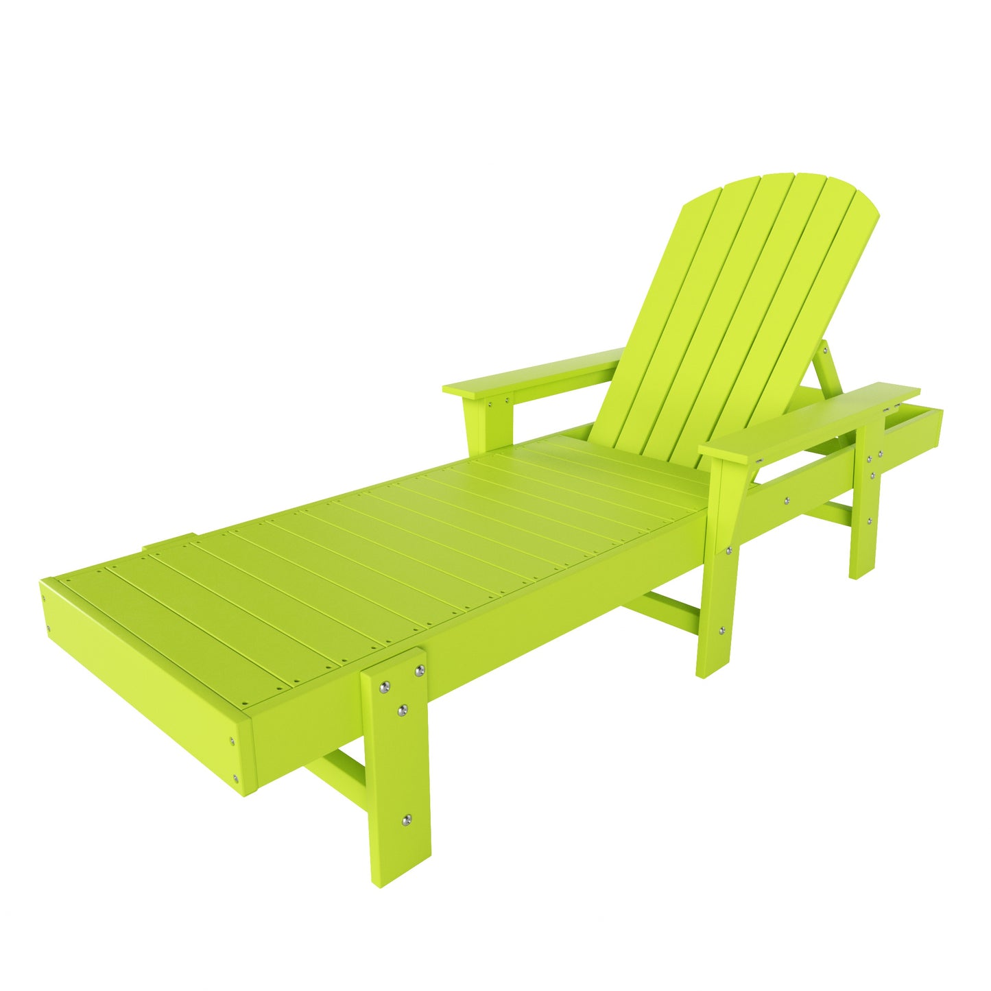Westport Classic All-Weather Outdoor Adirondack Reclining Sun Lounger With Arms Rests