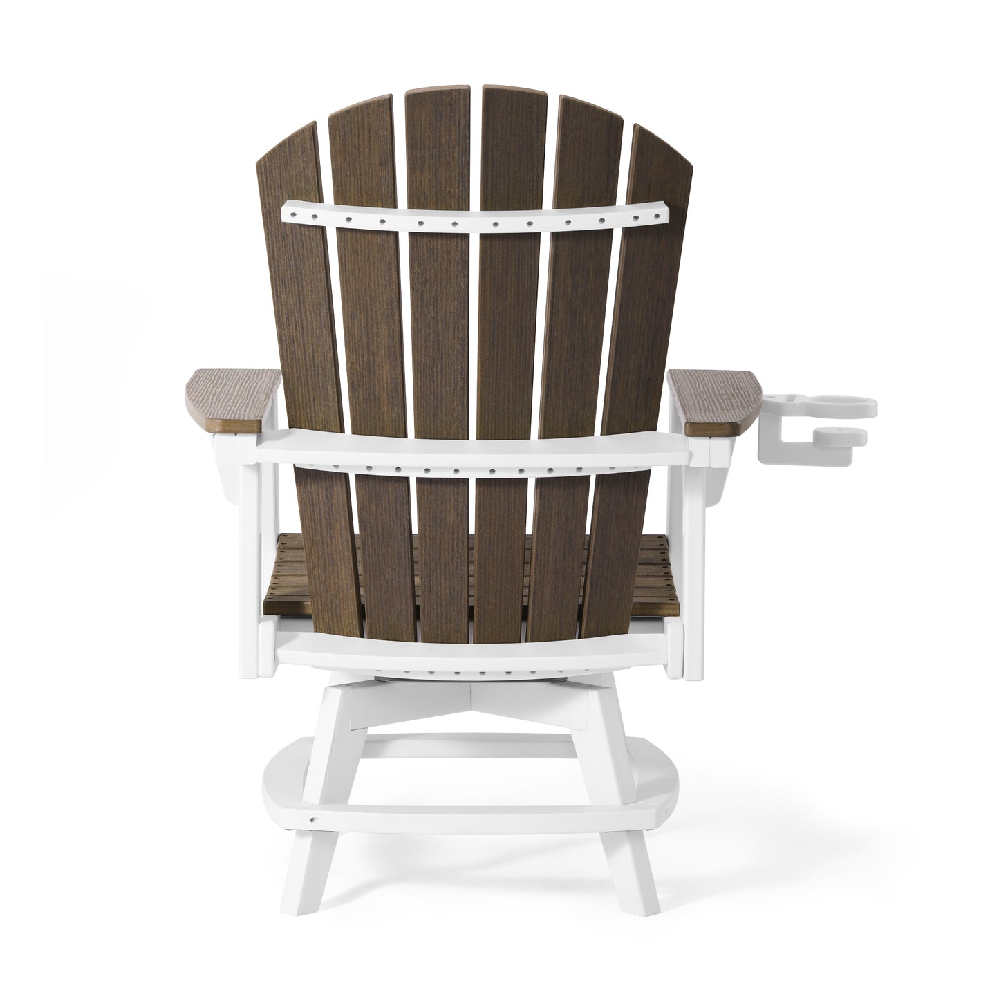 Heritage Ridge Adirondack Swivel Dining Chair With Cup Holder