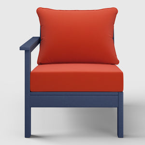 Scottsdale All-Weather Outdoor Modular Deep Seating Left Arm Chair (with Optional Cushions)