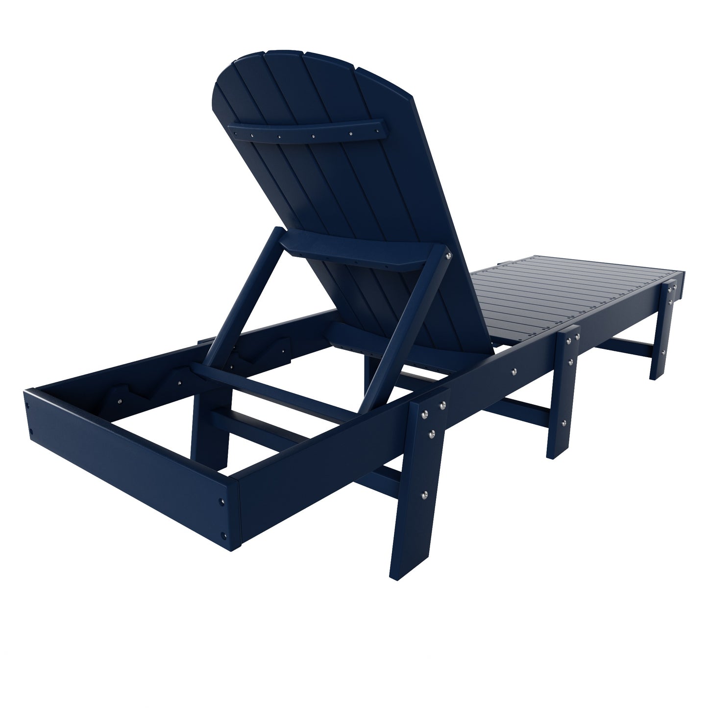 Westport Classic All-Weather Outdoor Adirondack Reclining Sun Lounger