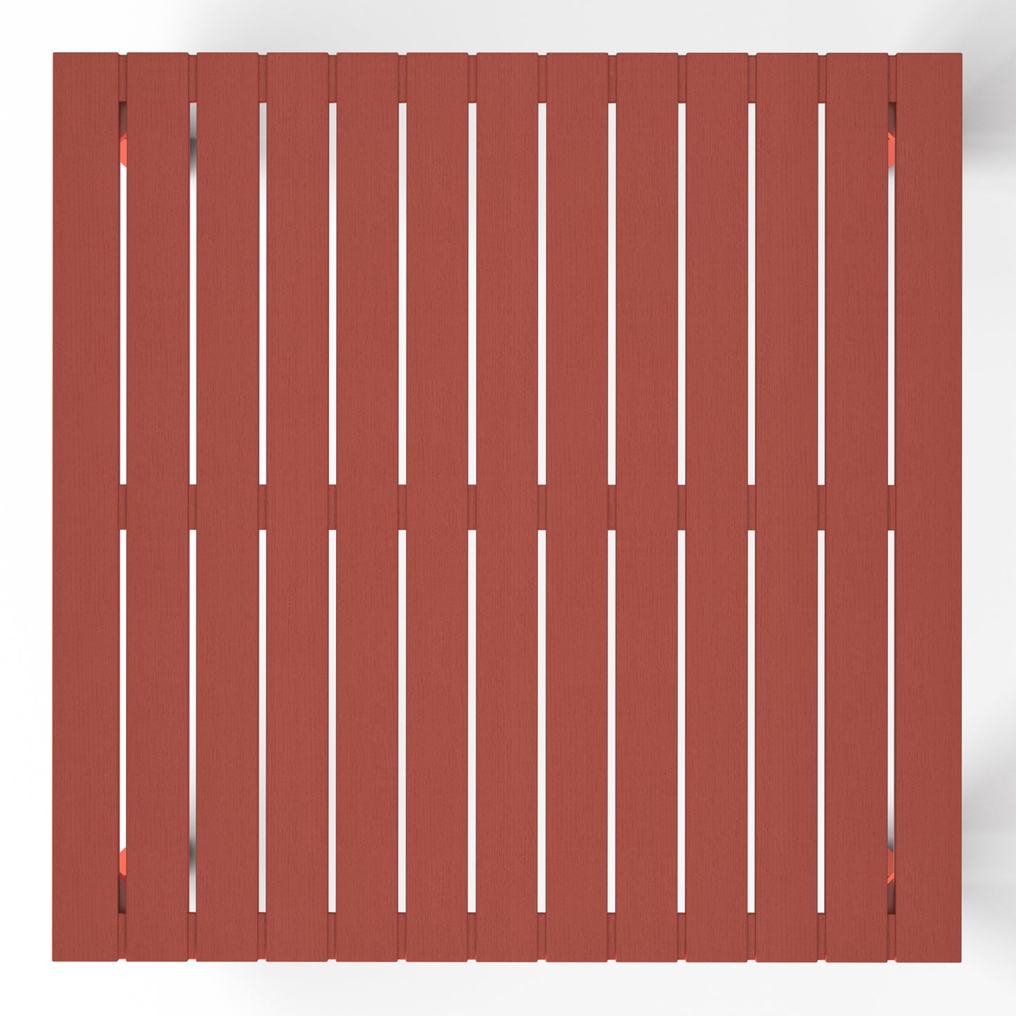 Polyform 31.5" Square Dining Table with Metal Frame