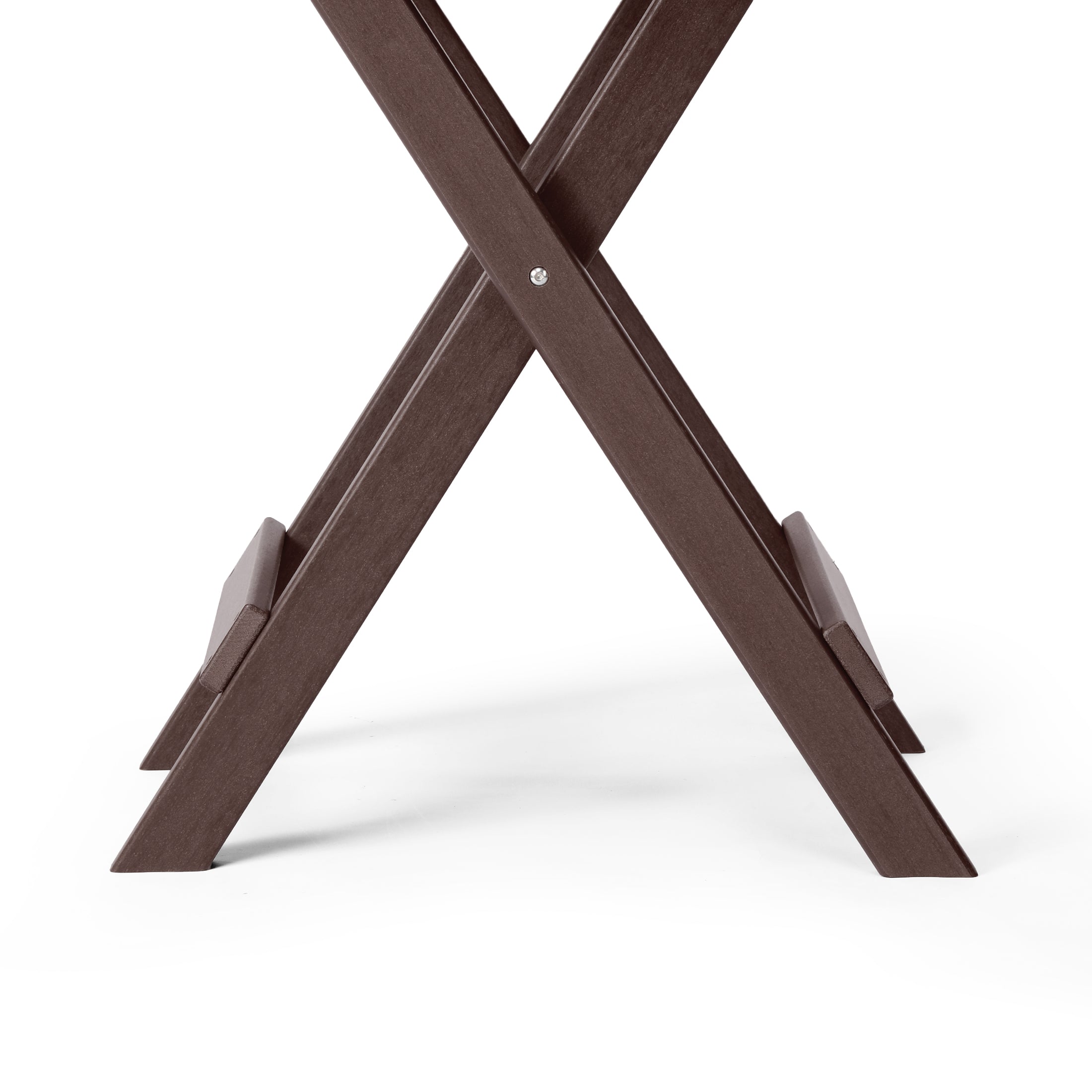 Tuscany All-Weather Outdoor Patio Round Folding Dining Table (24" Top)