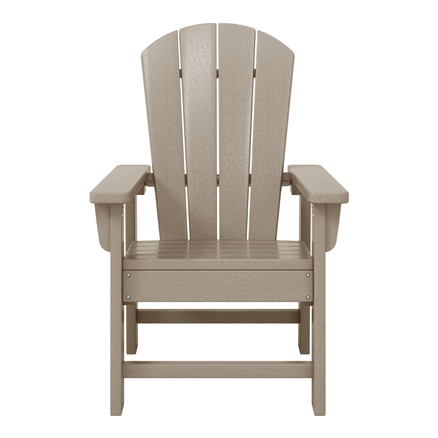 Tiny Terraces Kids' All-Weather Outdoor Poly Adirondack Chair