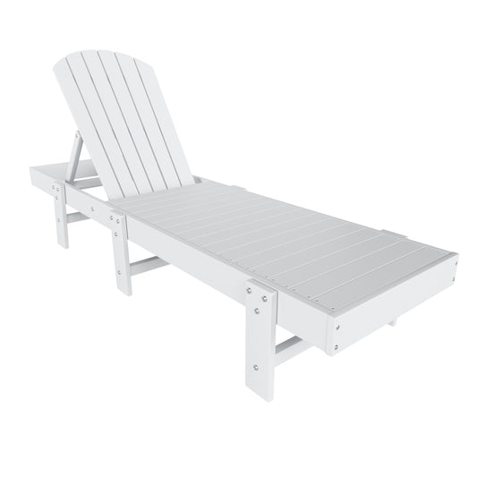 Westport Classic All-Weather Outdoor Adirondack Reclining Sun Lounger