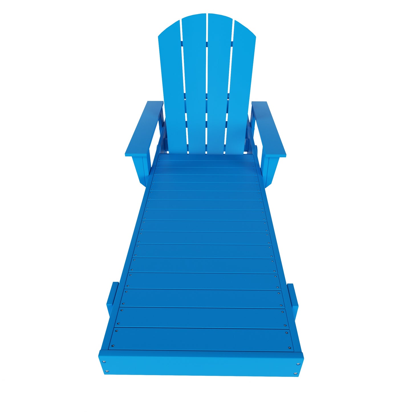 Chatham All-Weather Outdoor Adirondack Reclining Sun Lounger With Arms Rests & Wheels