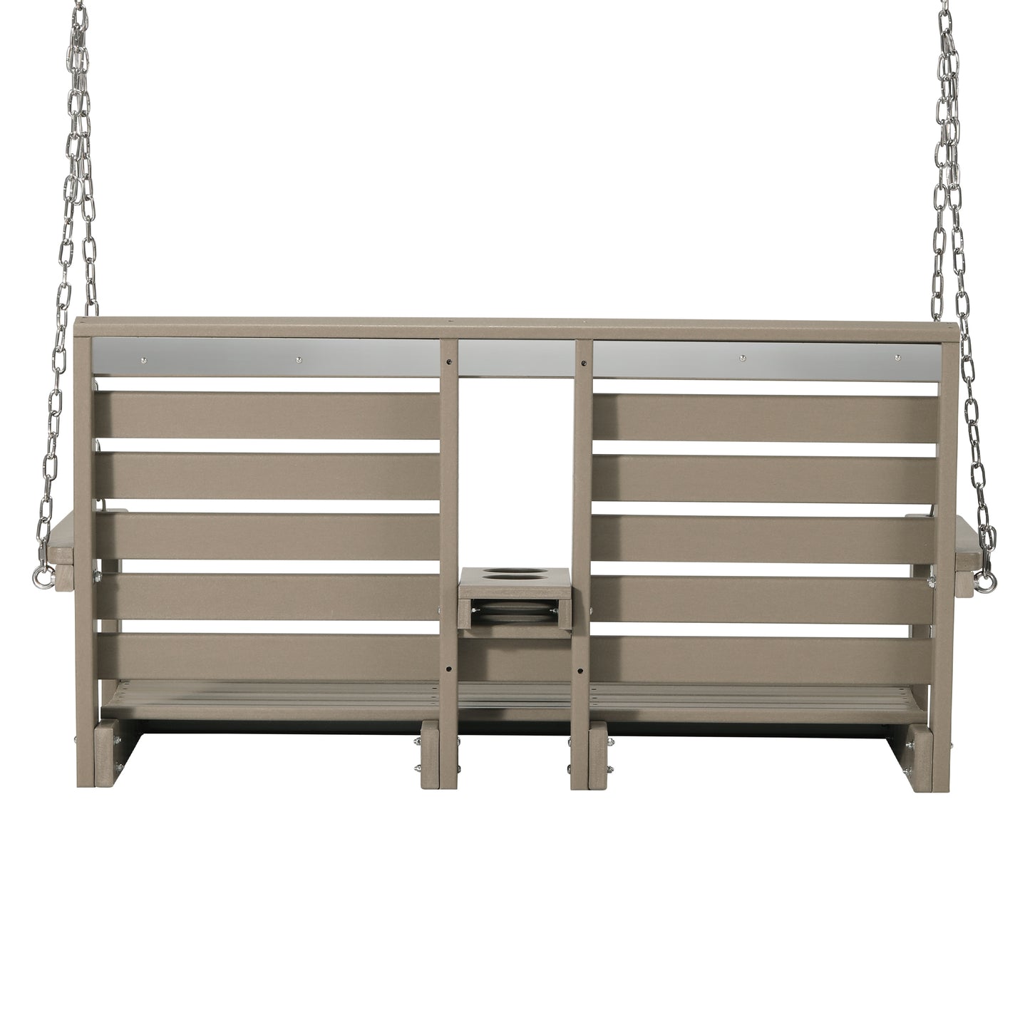 Charleston 54" Porch Swing with Folding Cup Holder