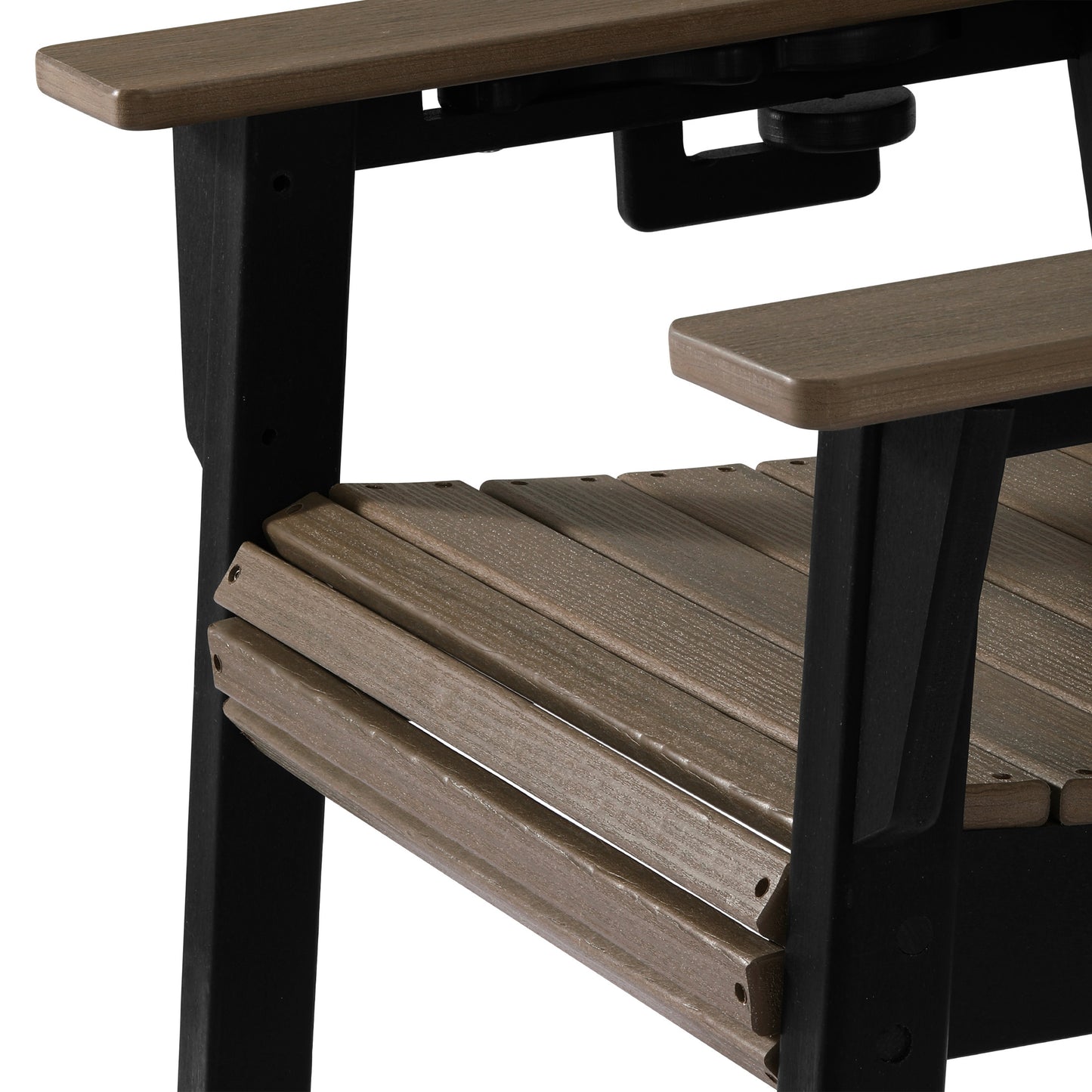 Heritage Ridge Adirondack Counter Height Chair With Cup Holder