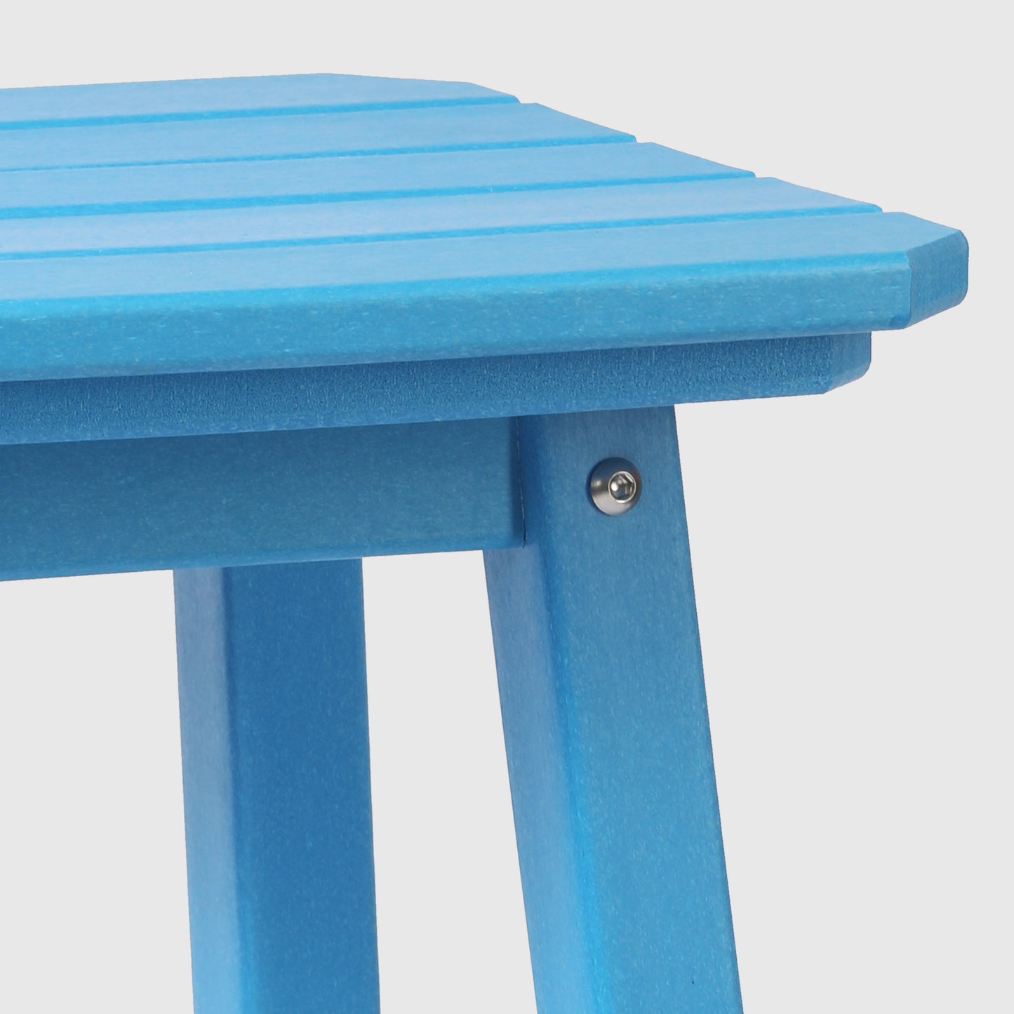 Stockholm  All-Weather Outdoor Square Counter Stool (24" Seat Height)