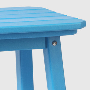 Stockholm  All-Weather Outdoor Square Counter Stool (24" Seat Height)