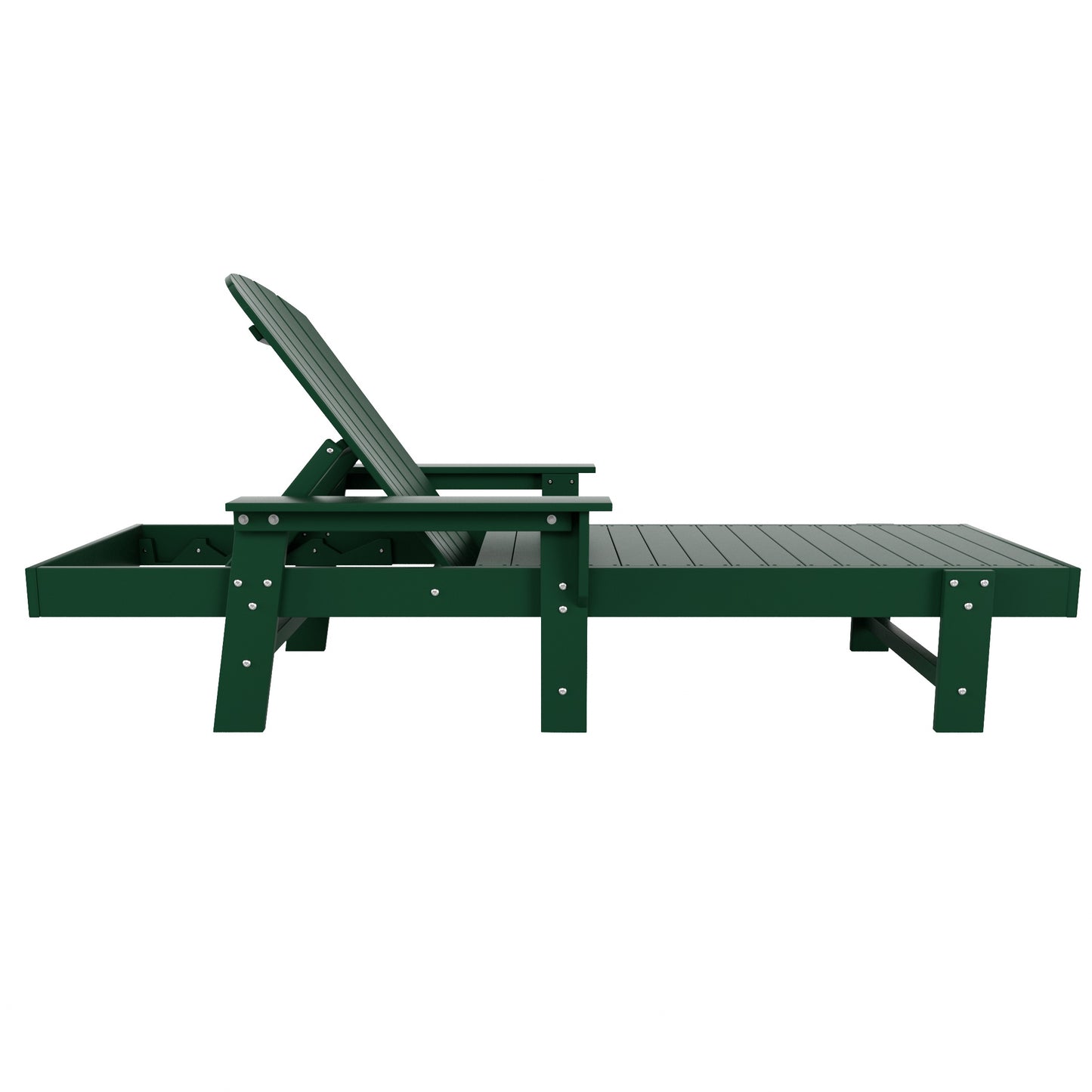 Westport Classic All-Weather Outdoor Adirondack Reclining Sun Lounger With Arms Rests