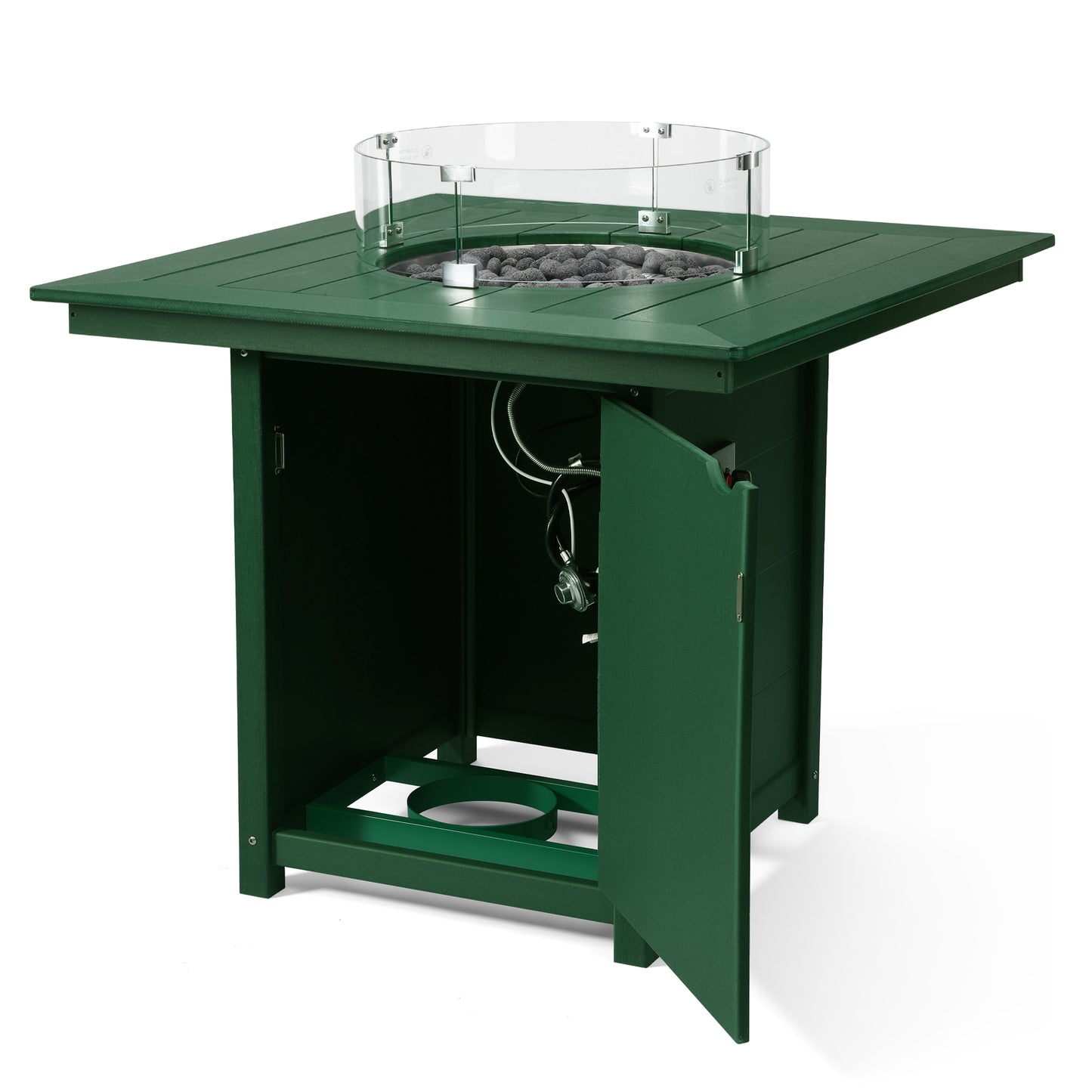 Sedona Square 42" Counter Fire Pit Table
