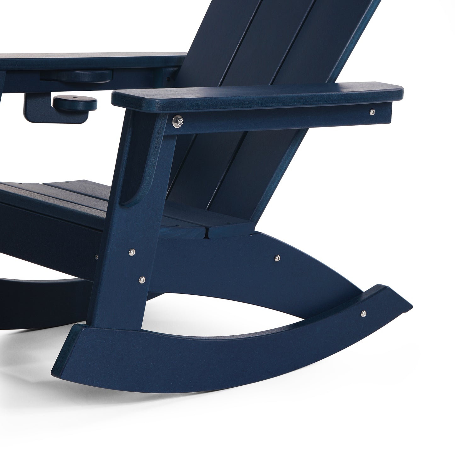 Tiny Terraces Kids Adirondack Rocking Chair with Cup Holder (Set of 2)