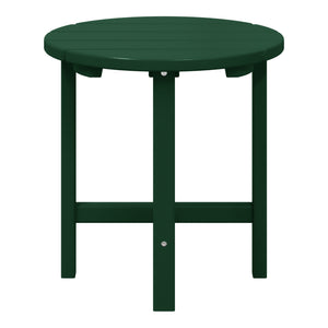 Tuscany All-Weather Outdoor Round Side Table (18" Height)